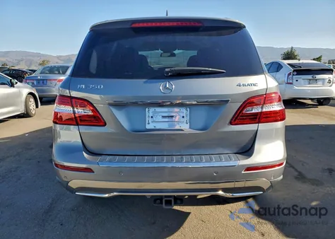 2013 Mercedes-Benz Ml 350 4Matic z USA, uszkodzony, nr VIN 4JGDA5HB4DA122745